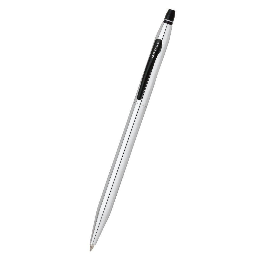 Click Chrome with Black Appointments Selectip Rollerball Pen