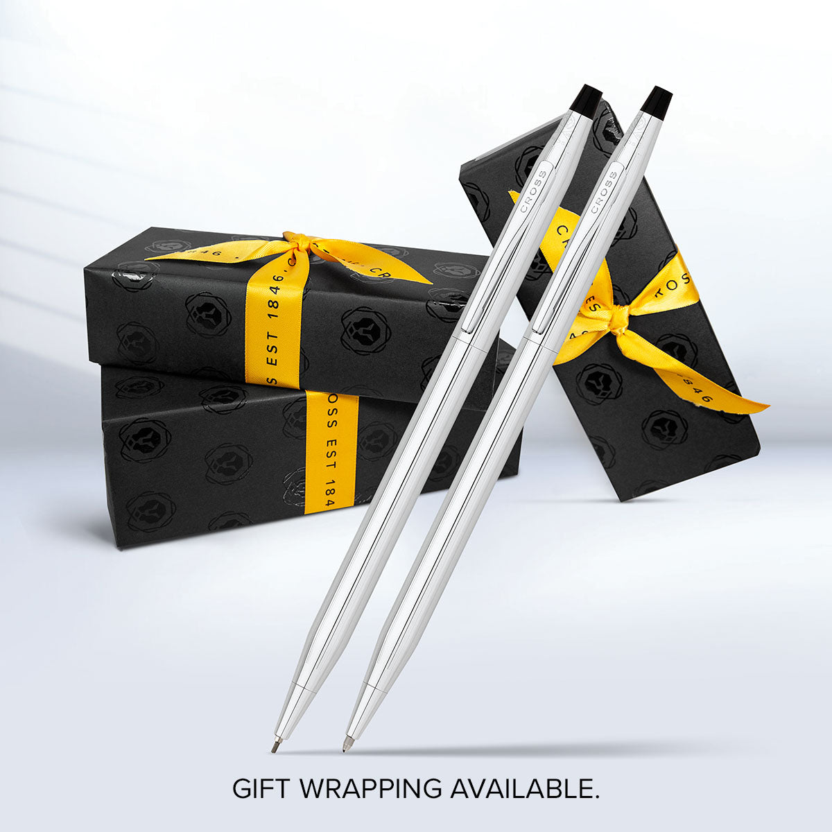 Classic Century® Lustrous Chrome Pen and Pencil Set