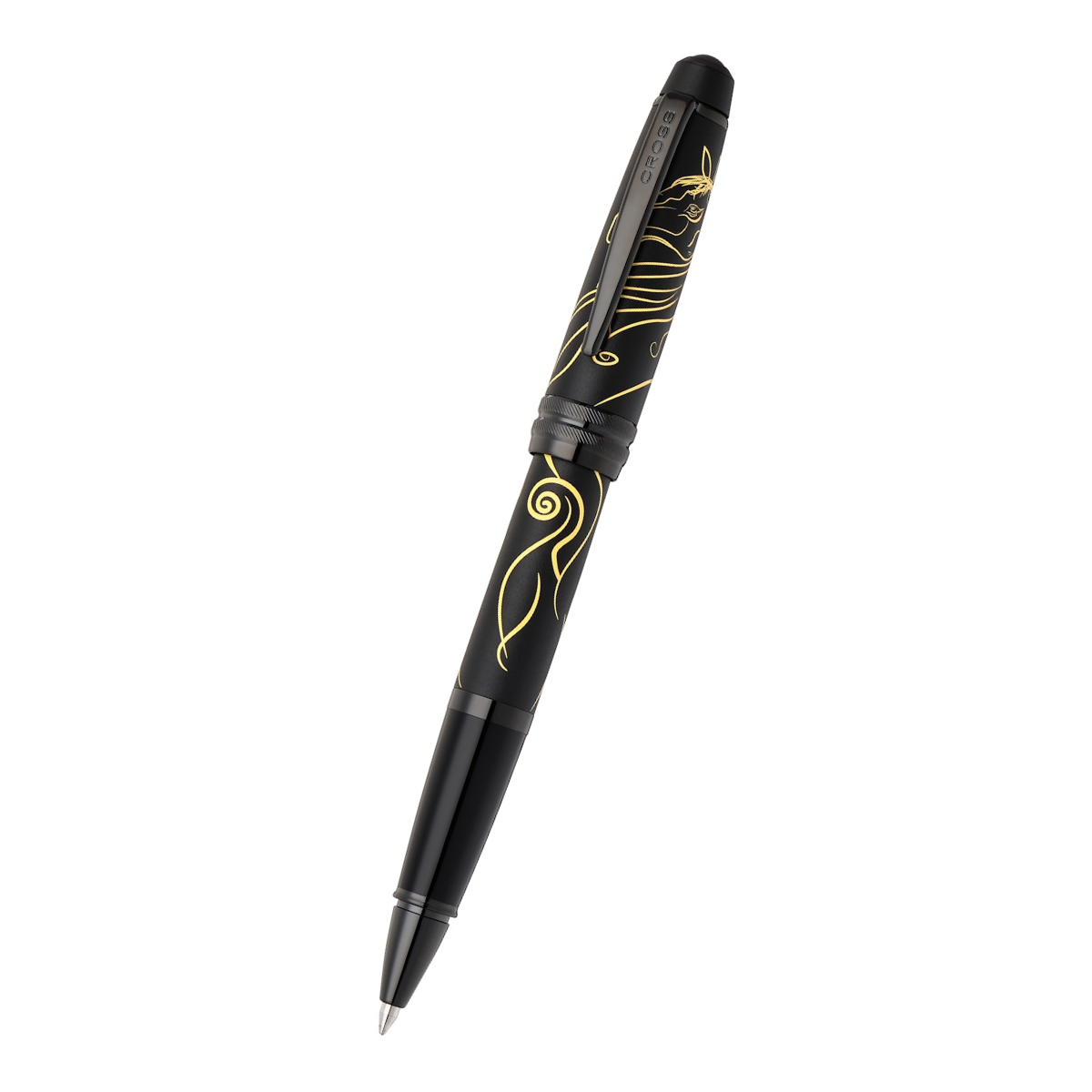 Bailey Zodiac Year of the Horse Matte Black Lacquer with Black PVD Appointments Rollerball Pen