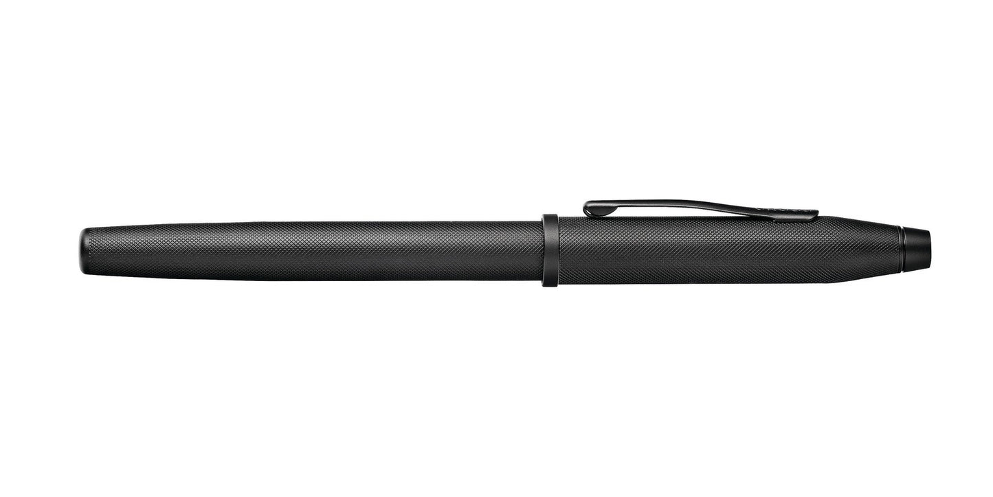 Century II Black Micro-knurl Fountain Pen