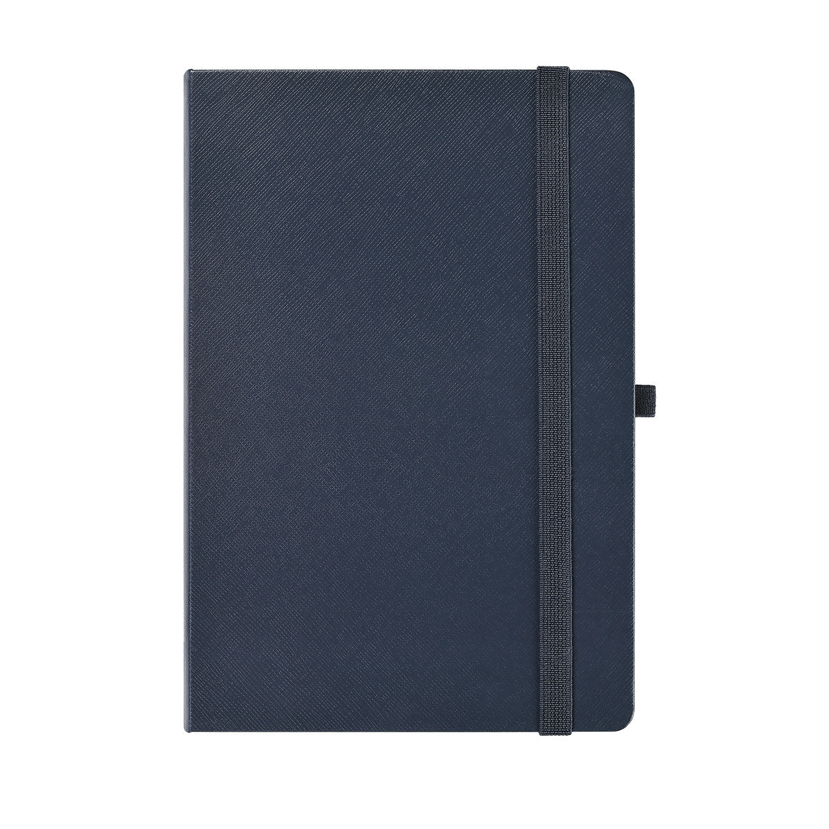 Hardcover Lined A5 Navy Blue Notebook