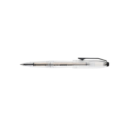 Prism Translucent Clear Resin with Polished Black Appointments Ballpoint Pen