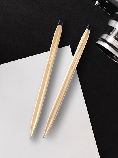 Coffret stylo et crayon noir Classic Century Classic