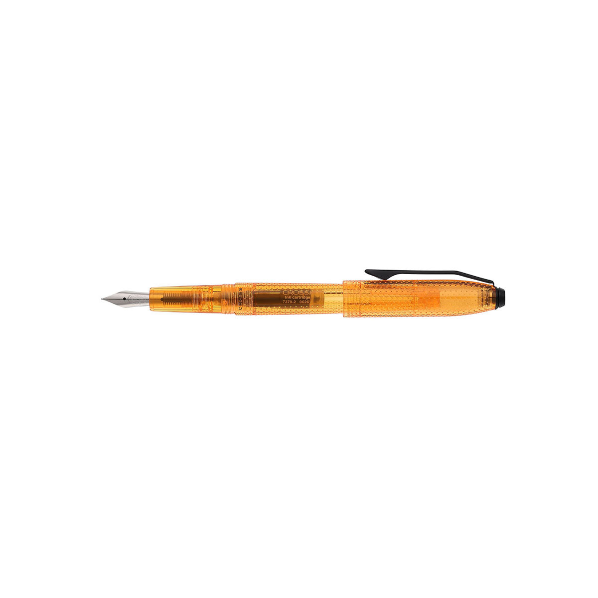 Prism Translucent Supernova Orange Resin with Polished Black ...