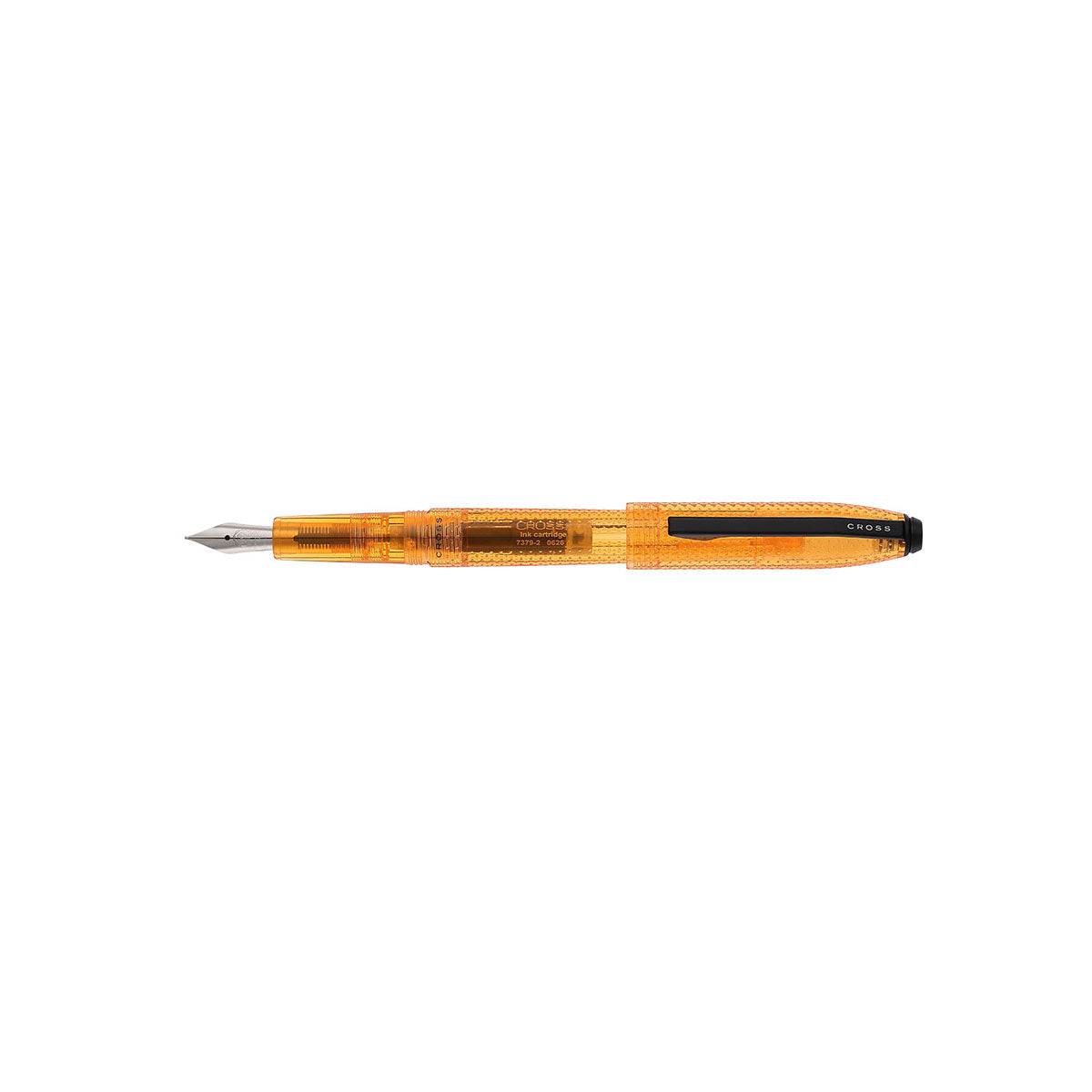 Prism Translucent Supernova Orange Resin with Polished Black ...