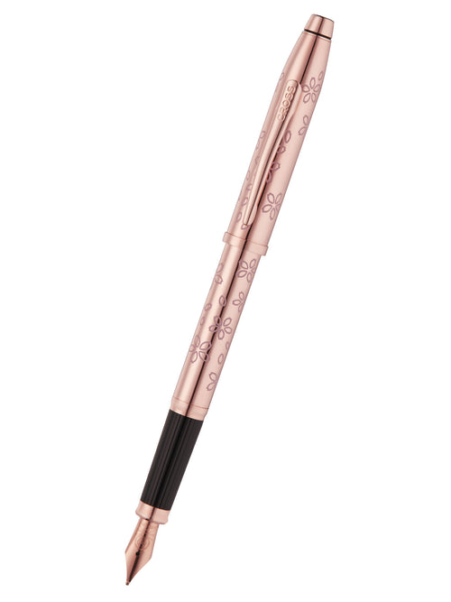 Century® II Cherry Blossom Rose Gold Plated Medium Nib Fountain Pen