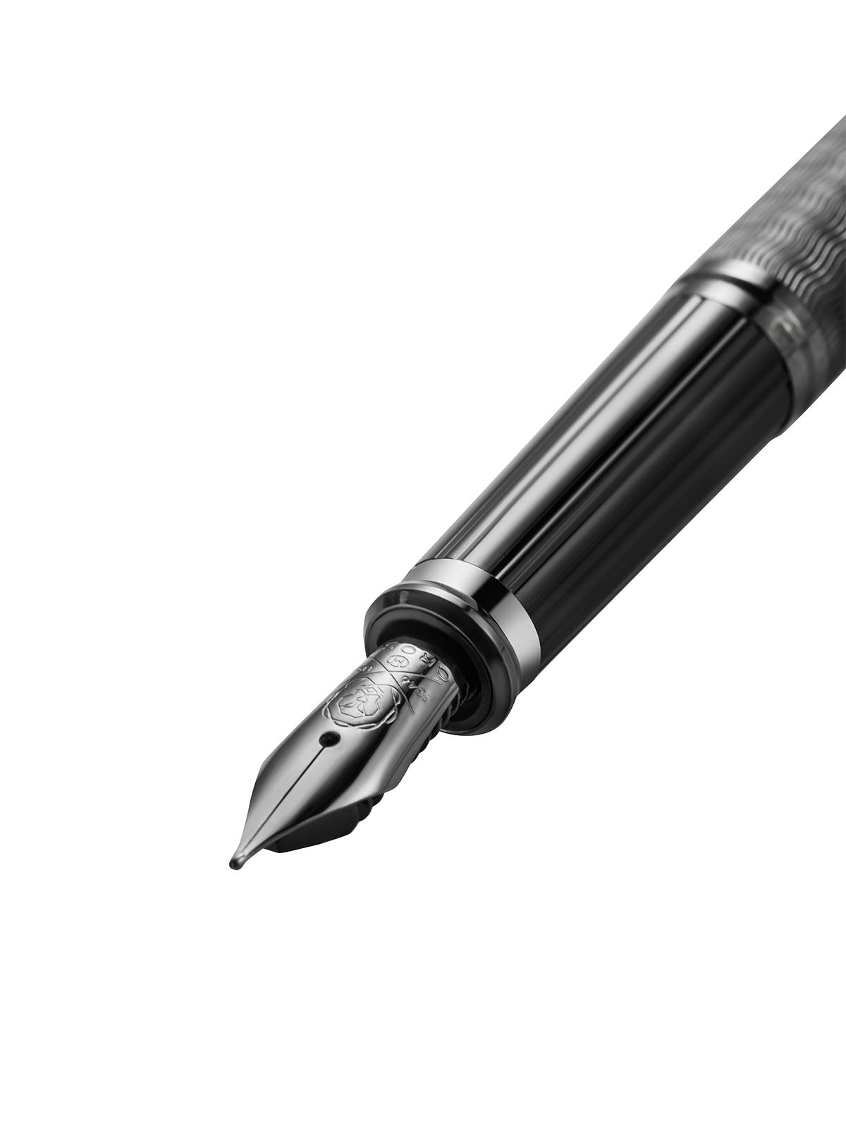 Century® II Midnight Black Fine Nib Fountain Pen