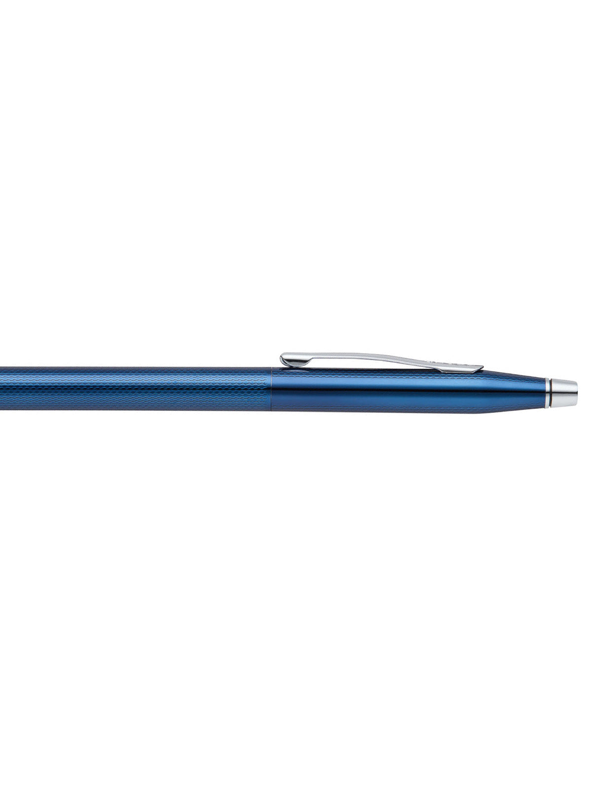 Classic Century® Translucent Cobalt Blue Engraved Diamond Pattern Ballpoint Pen