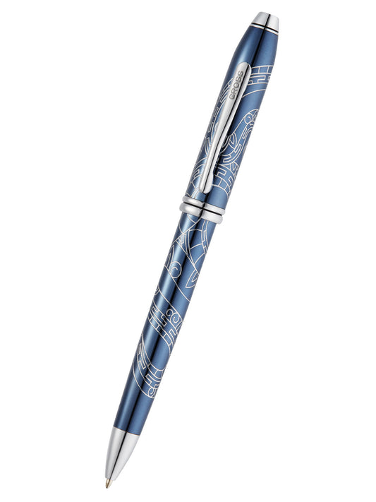 Townsend® Zodiac Year of the Snake Blue Lacquer Ballpoint Pen