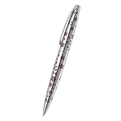 ATX® Cherry Blossom Polished Chrome with Polished Chrome Appointments Ballpoint Pen