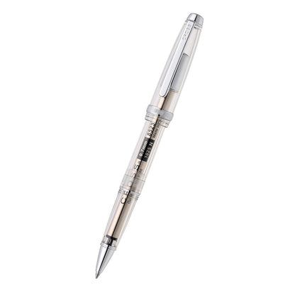Lume Translucent Clear Resin and Chrome-plated Appointments Rollerball Pen
