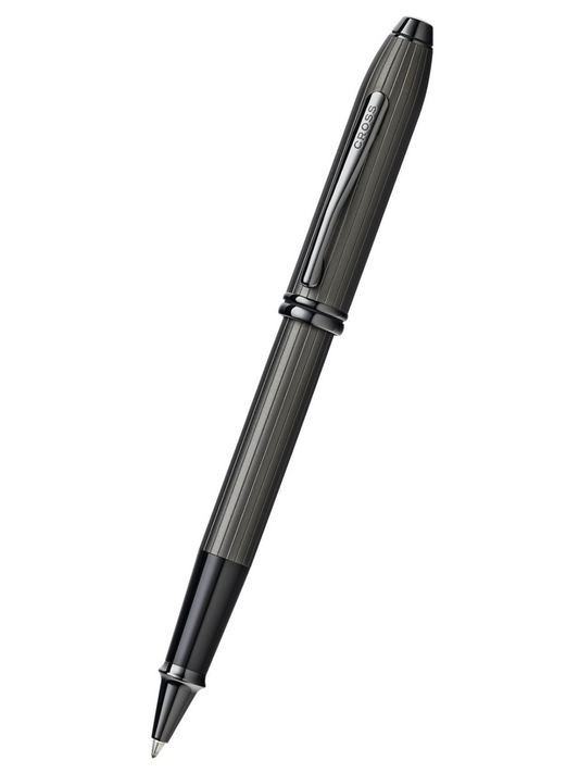 Townsend® Matte Black with Glossy Black PVD Appointments Rollerball Pen