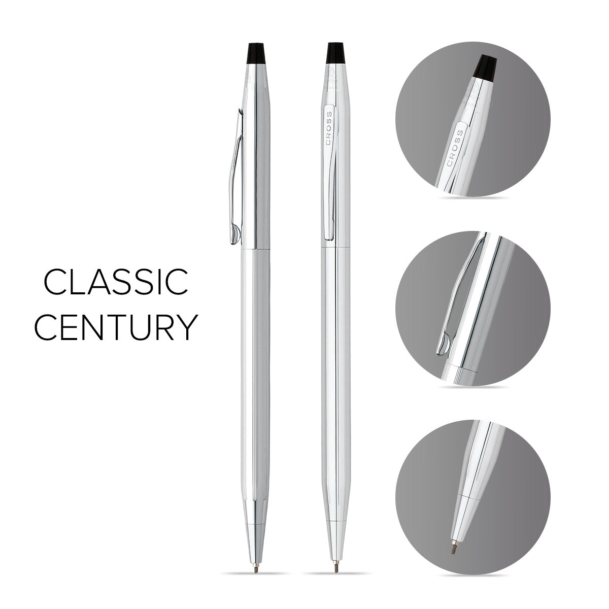 Classic Century® Lustrous Chrome 0.7MM Pencil