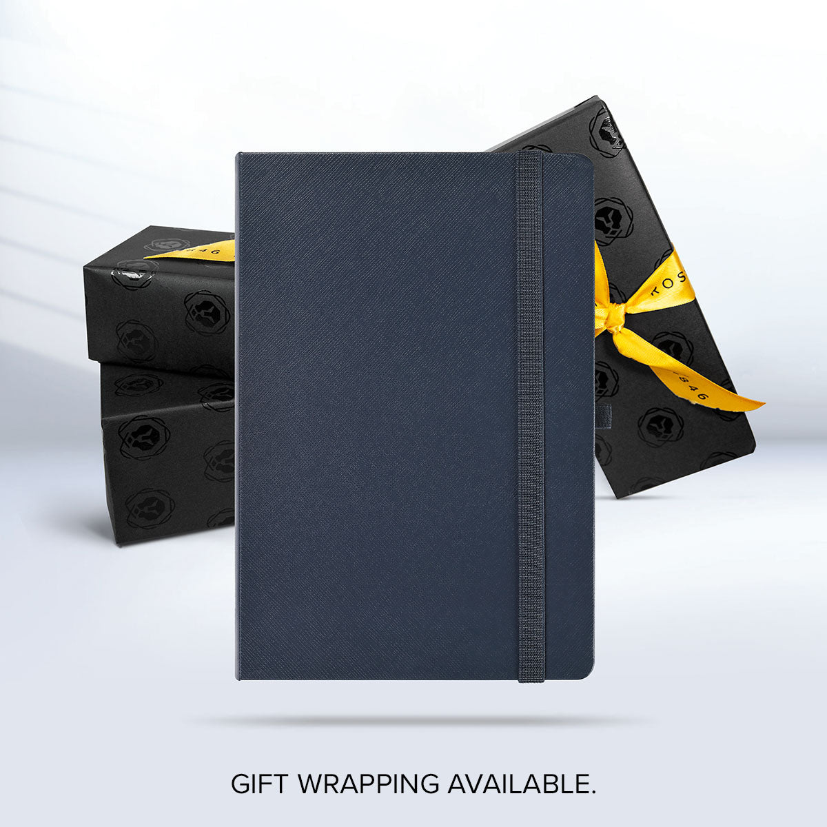 Hardcover Lined A5 Navy Blue Notebook
