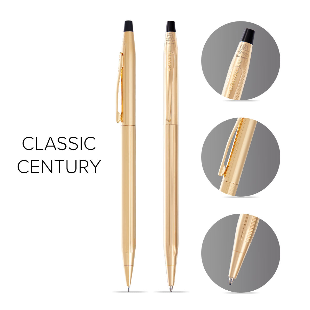 Classic Century® 23KT Gold Plated Pen and Pencil Set
