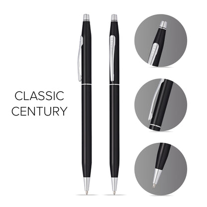 Classic Century® Black Lacquer Ballpoint Pen