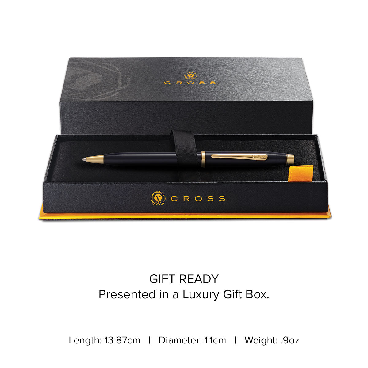 Century II Classic Black Ballpoint Pen | Cross – A.T. Cross