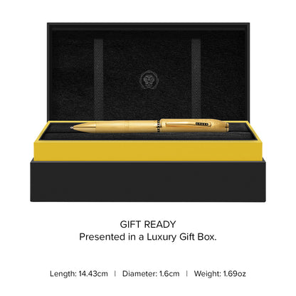 Peerless™ Citizen London 23KT Gold Plate with 23KT Gold-plated Appointments Ballpoint Pen