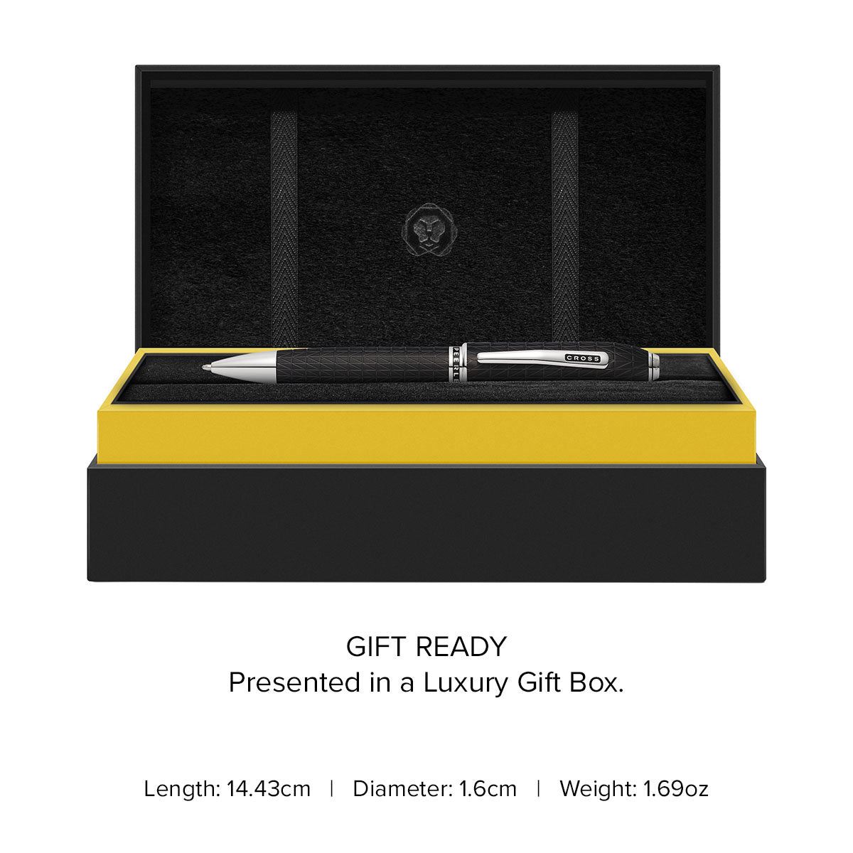 Peerless™ Citizen Tokyo Satin Black with Platinum-plated Appointments Ballpoint Pen