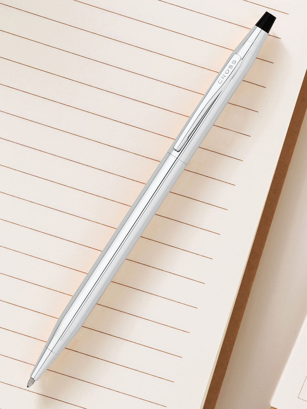 Classic Century Lustrous Chrome Ballpoint Pen | Cross – A.T. Cross