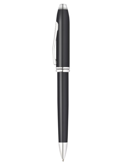 Townsend® Black Lacquer with Polished Chrome Ballpoint Pen