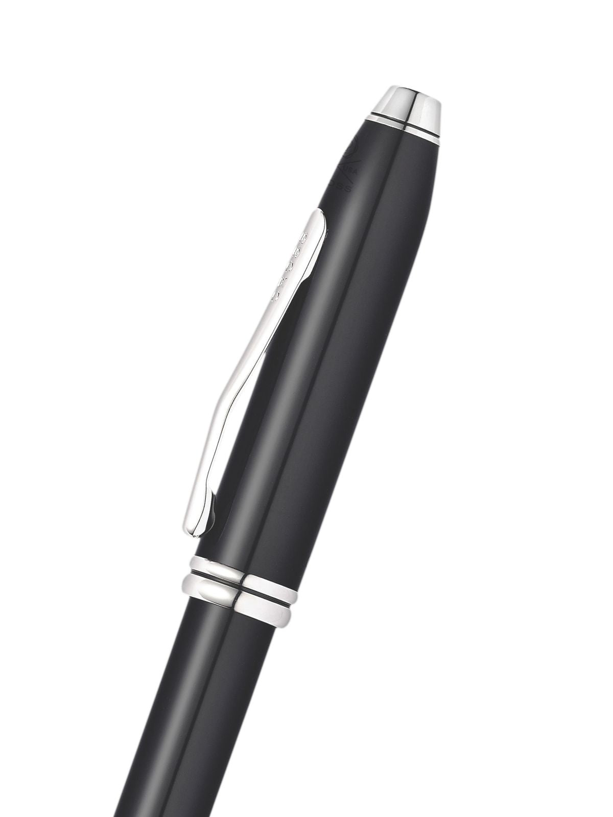 Townsend® Black Lacquer with Polished Chrome Ballpoint Pen