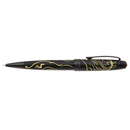 Bailey™ Zodiac Year of the Horse Matte Black Lacquer with Black PVD Appointments Ballpoint Pen