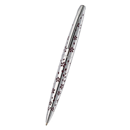 ATX® Cherry Blossom Polished Chrome with Polished Chrome Appointments Ballpoint Pen