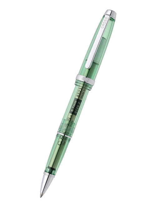 Lume Translucent Green Resin and Chrome-plated Appointments Ballpoint Pen