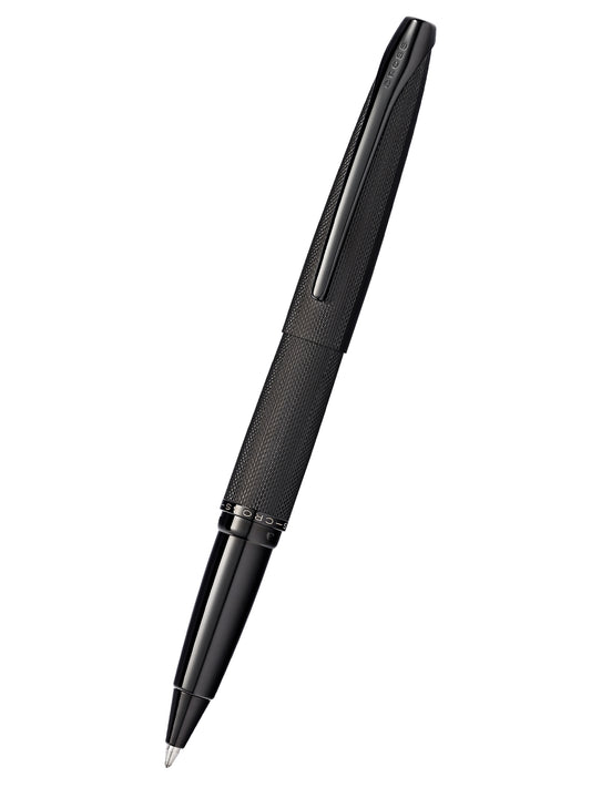 Stylo à bille ATX noir brossé