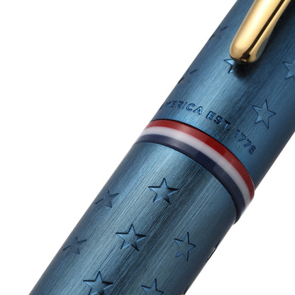 ATX® Americana Blue PVD with Gold-Tone PVD Appointments Rollerball Pen