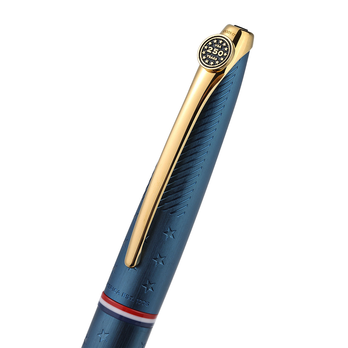 ATX® Americana Blue PVD with Gold-Tone PVD Appointments Rollerball Pen