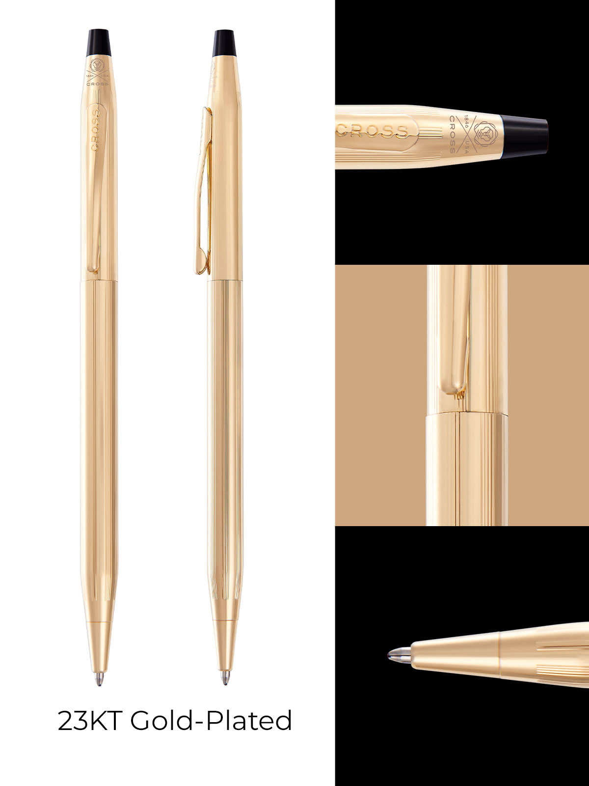 Classic Century 23KT Gold Ballpoint Pen Cross – Cross