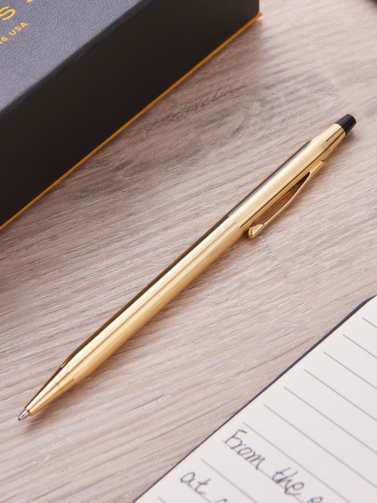 Classic Century 23KT Gold Ballpoint Pen – A.T. Cross