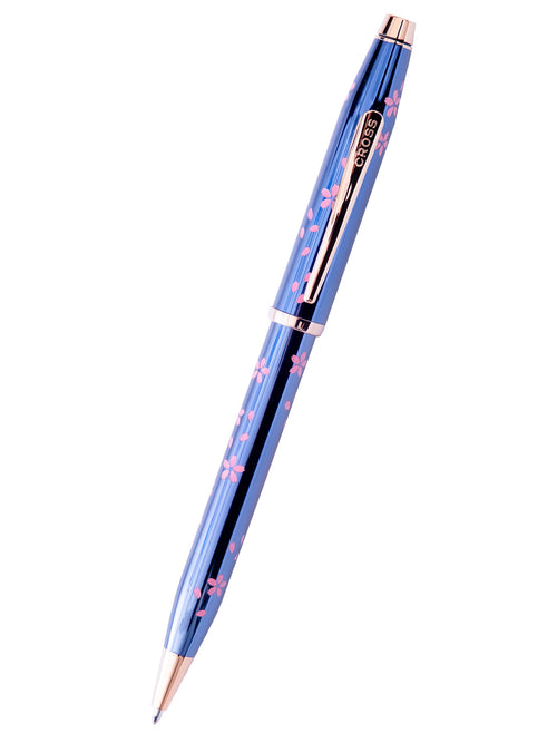 Century® II Cherry Blossom Translucent Blue Lacquer Ballpoint Pen