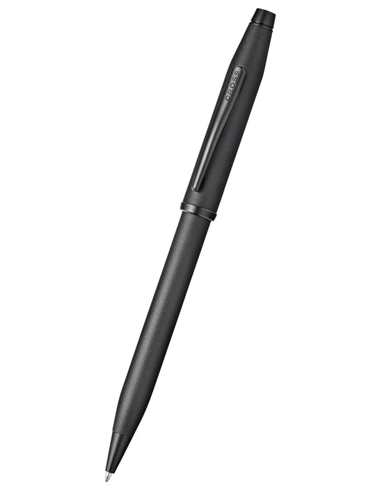 Century II Black Micro-knurl Ballpoint Pen