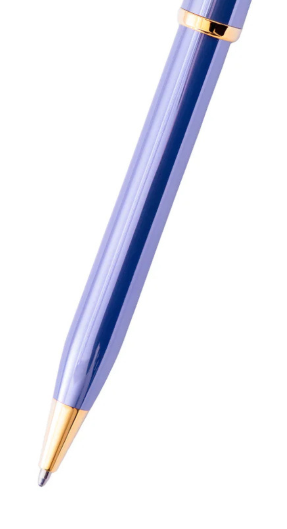 Century® II Lavender Blue with 23KT Gold Plated Appointments Ballpoint Pen