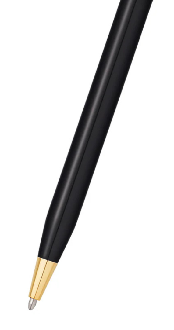 Classic Century Glossy Black PVD Ballpoint Pen