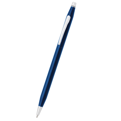 Stylo à bille Classic Century en PVD bleu translucide brillant