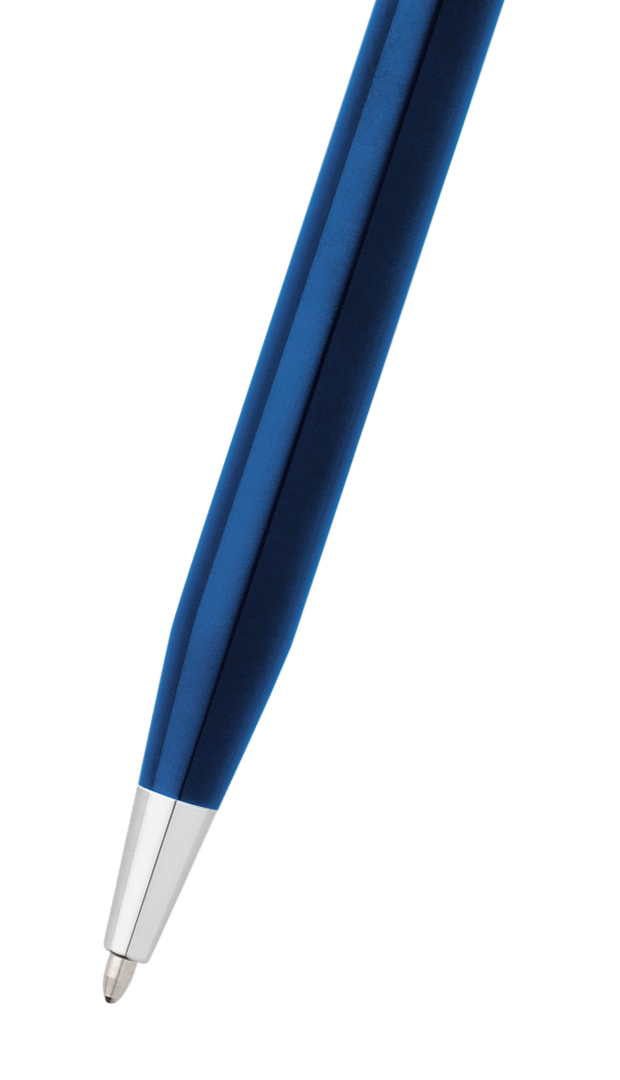 Stylo à bille Classic Century en PVD bleu translucide brillant