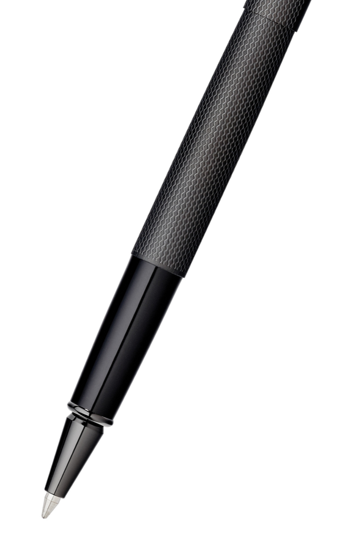 Classic Century Brushed Black PVD Rollerball Pen