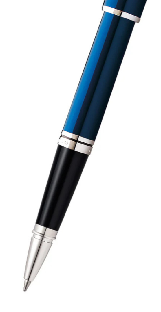 Coventry Blue Lacquer Rollerball Pen