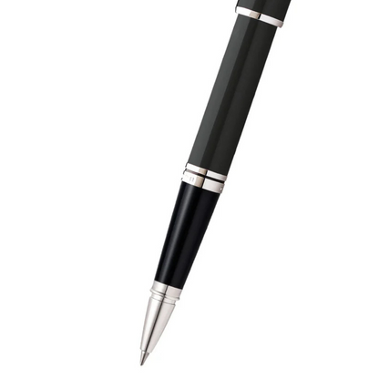 Coventry Black Lacquer Rollerball Pen