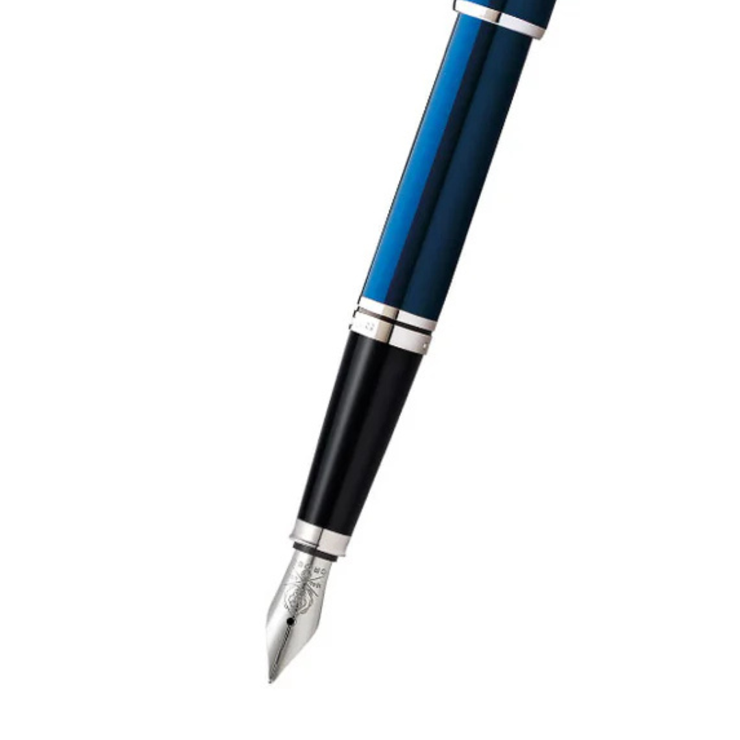 Coventry Blue Lacquer Fine Nib Fountain Pen | Cross – A.T. Cross Coventry Blue Lacquer Fine Nib Fountain Pen | Cross – A.T. Cross