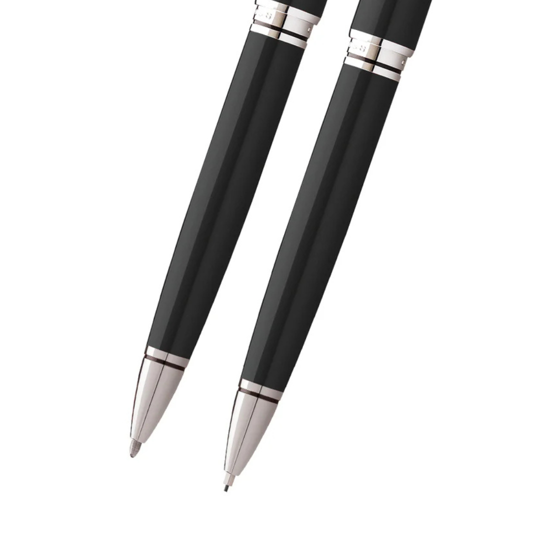 Coventry Black Lacquer Pen and Pencil Gift Set | Cross – A.T. Cross Coventry Black Lacquer Pen and Pencil Gift Set | Cross – A.T. Cross