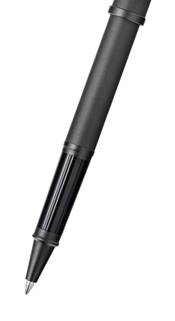 Century II Black Micro-knurl Rollerball Pen