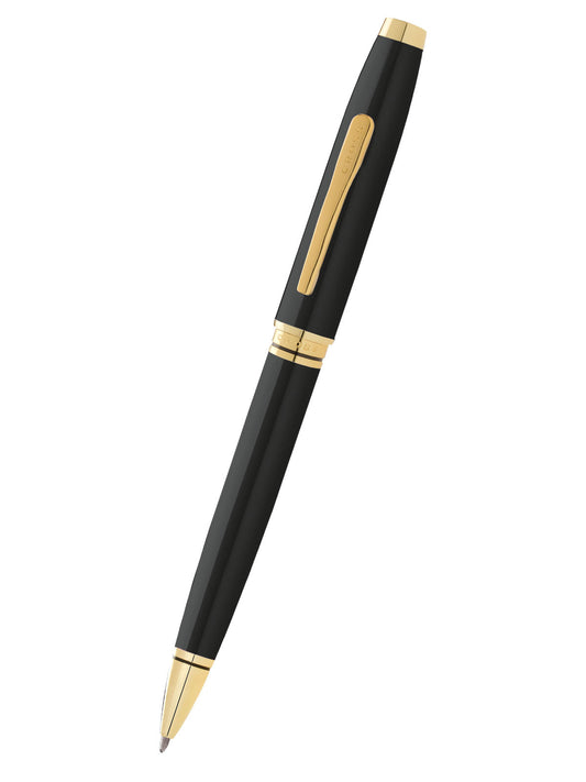 Coventry Black Lacquer with Gold-Tone Ballpoint Pen