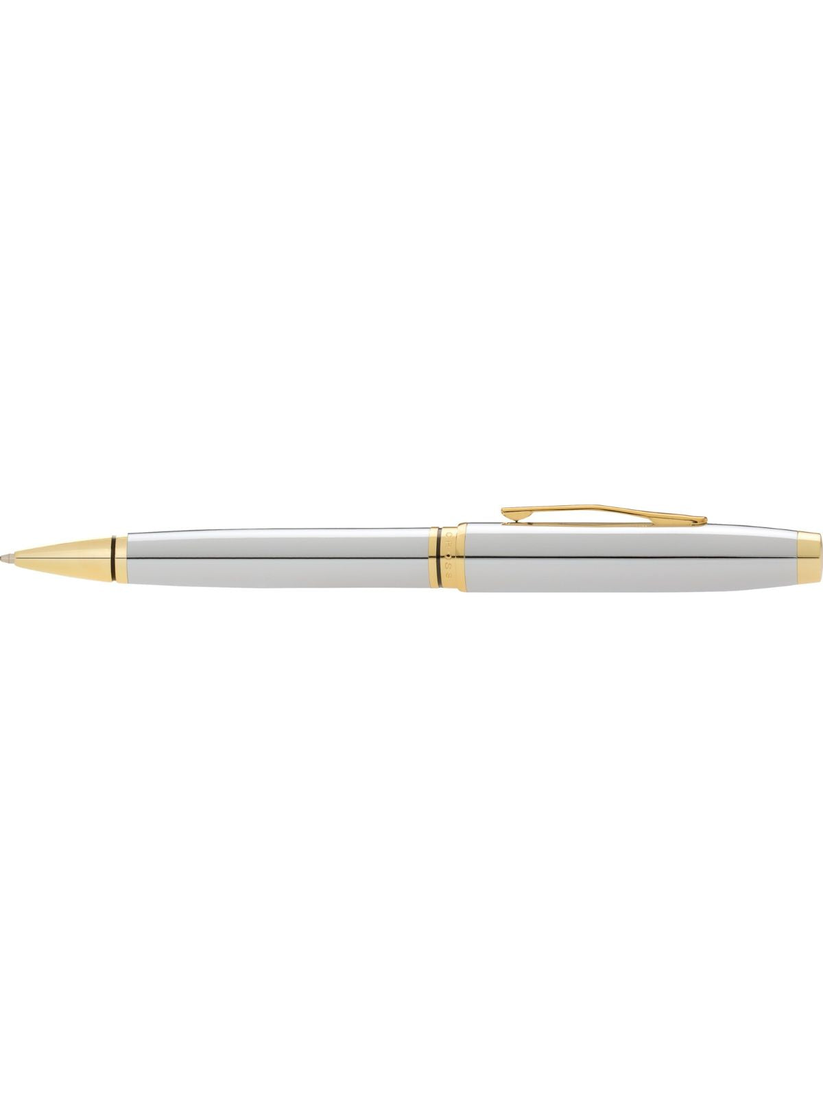 Coventry Polished Chrome with Gold-Tone Ballpoint Pen