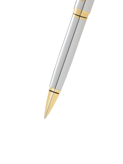 Coventry Polished Chrome with Gold-Tone Ballpoint Pen