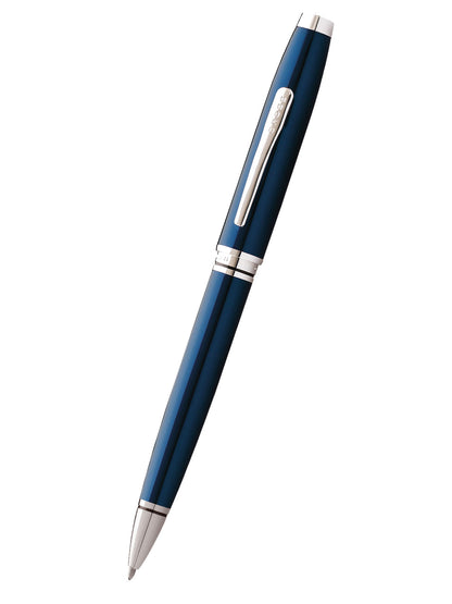 Coventry Blue Lacquer Ballpoint Pen